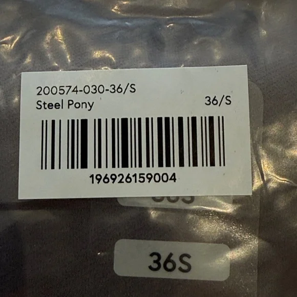 Stio Men's Pinedale Pant size 36 inseam: Short NWT color: steel pony